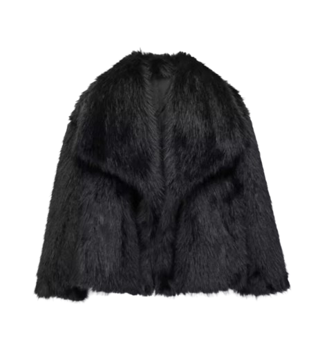 Faux Fur Cropped Jacket